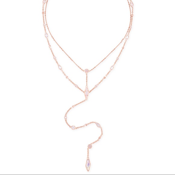 Kendra Scott Jewelry - Kendra Scott Rose Gold Krista Lariat Necklace